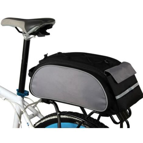 Etanche Sac Arrière Vélo Épaule Sac à Main Sacoche Rangement Selle VTT Cycle Bagage Polyester Stockage