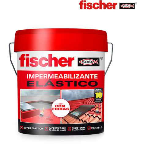 Etanchéité, 4l, terre cuite, avec fibres  Fischer 548713