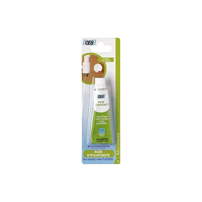 CF-4321185 pâte d'étanchéïte fileplast eau potable 20ML, incolore, taille unique 112851 - GEB