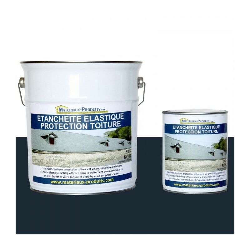 Etanchéité Elastique Protection Toiture - 2.5 Kg Ardoise - MATPRO