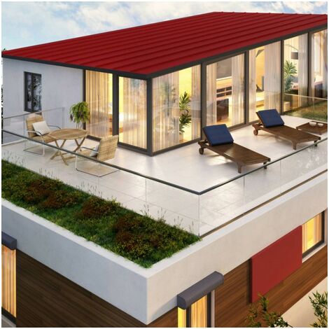 Etanchéité extérieure renforcée pour toitures, balcons et terrasses plates Jaune Soleil