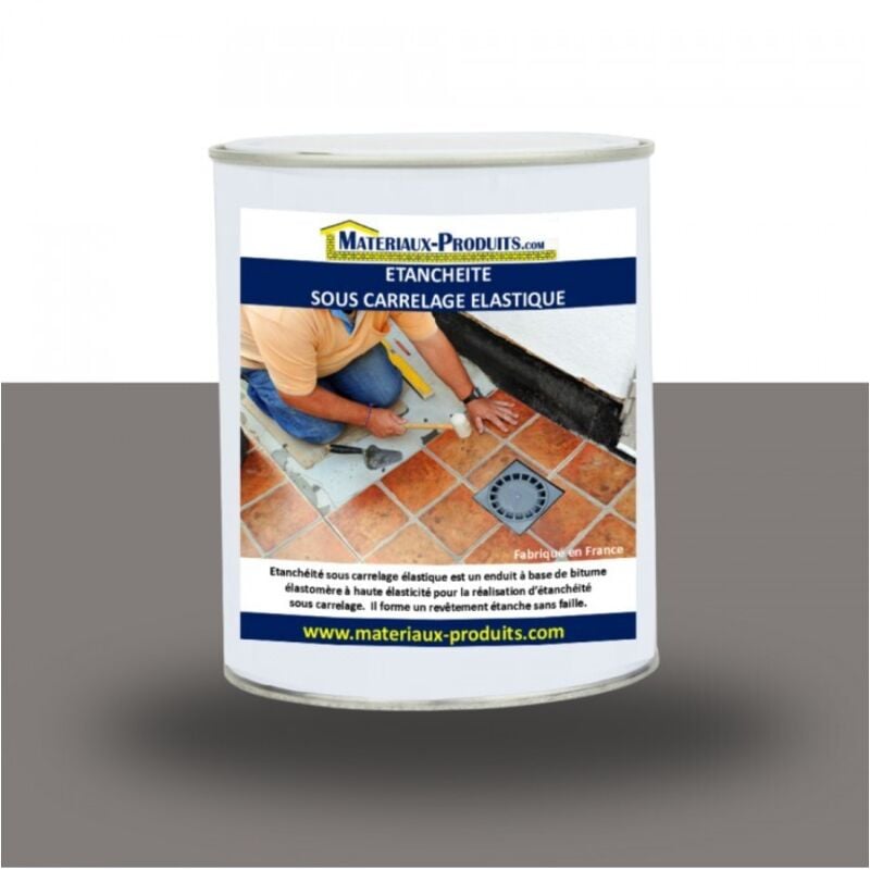 Matpro - Etanchéité sous carrelage elastique - 1 Kg Gris