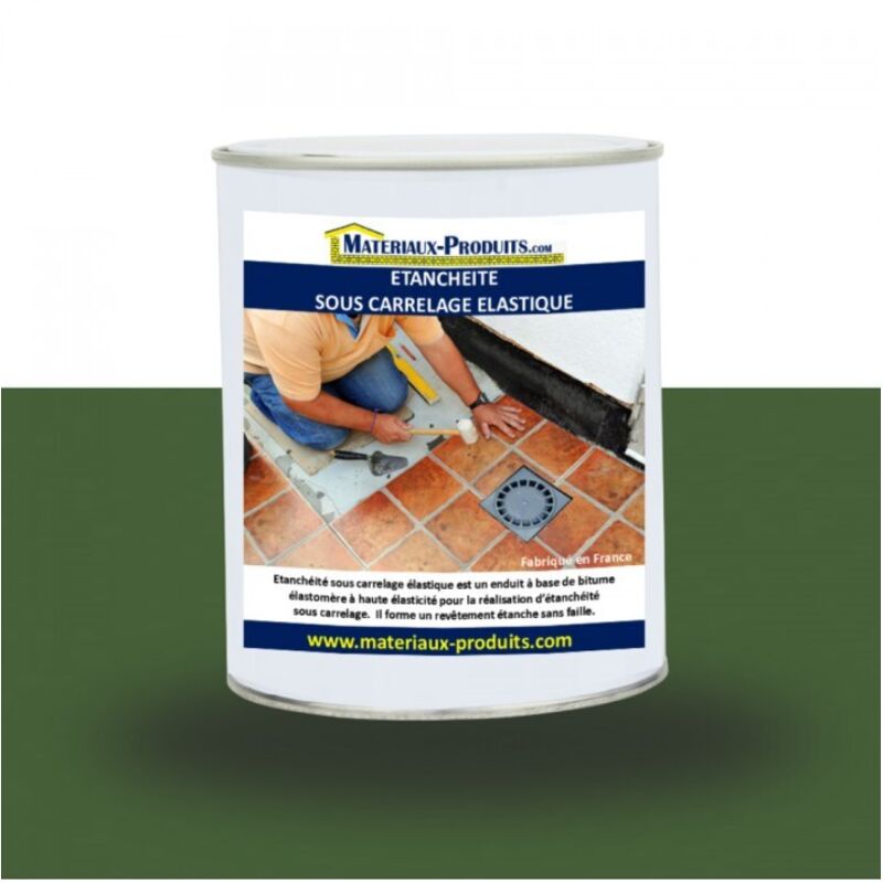 Matpro - Etanchéité sous carrelage elastique - 1 Kg Vert