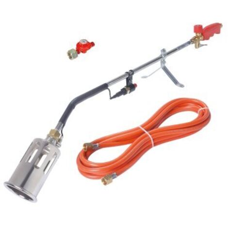 Désherbeur Thermique GLORIA Thermoflamm Bio Professional E+ TURBO - Sans Produits Chimiques, Jusqu’à 1200°C