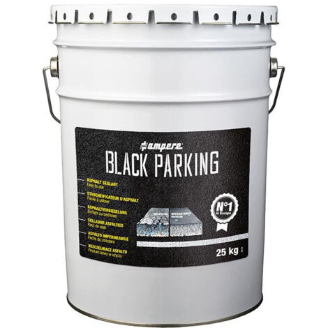 Etanchificateur asphalte noir Parking 25kg