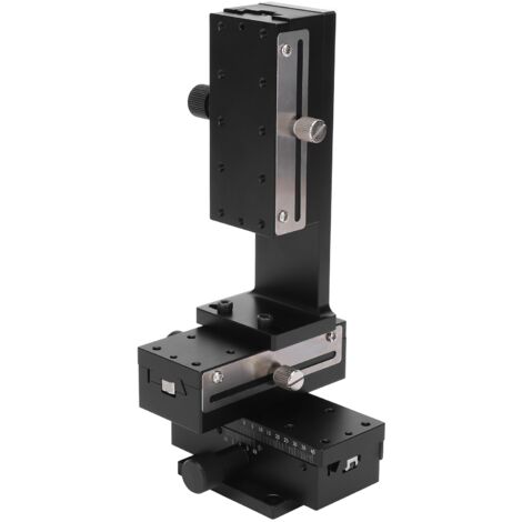 Étape de translation linéaire Axe XYZ Plate-forme réglable de coupe manuelle 40 x 90 mm HF3‑A90