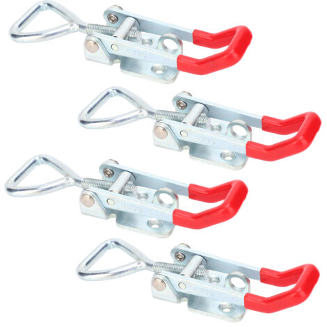 Étau à levier triangulaire en zinc 4003, serrage rapide et fixation par bascule