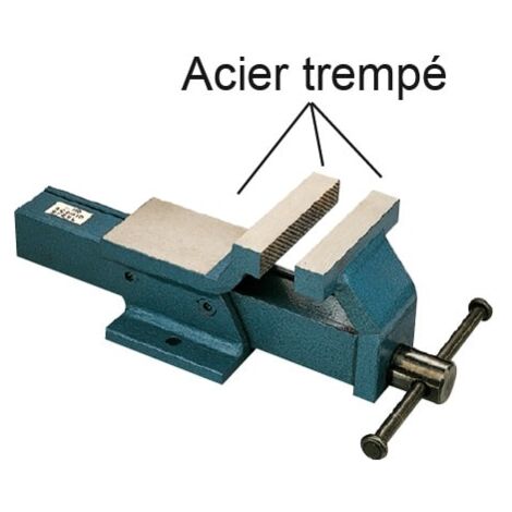 Etau acier Eurostahl Mors 80 mm - Wilmart