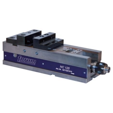 Etau compact pour machines CN FKG, Larg. : des mors : 160 mm, Hauteur des mors 50 mm, Capacité de serrage 320 mm, Long. : 618 mm, Force serrage : 60 kN
