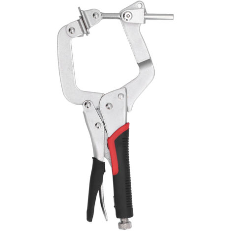 Étau d'angle 2 en 1 pour assemblage bois, outil de menuiserie avec trou de poche
