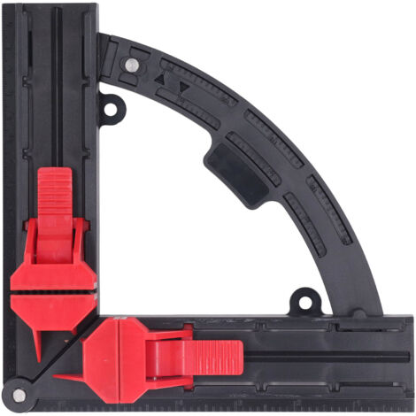 Étau d'angle ajustable 30°‑90° pour menuiserie, serre-joints à cadre droit pour bricolage et décoration intérieure