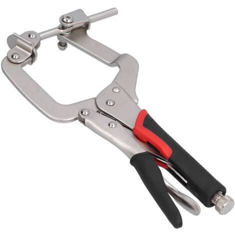 Étau d'assemblage à angle réglable pour menuiserie, serre-joint avec système de fixation par trous de poche