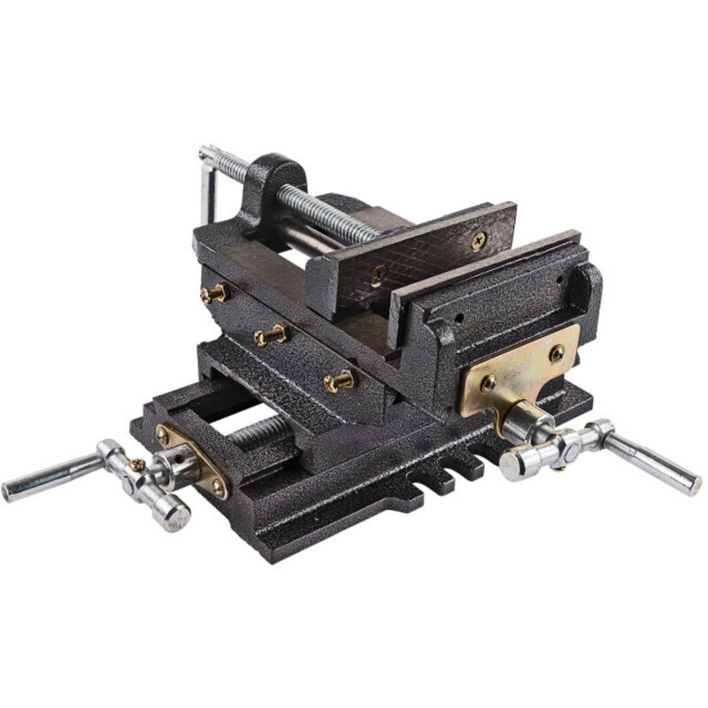 Dema - Etau de fraiseur 2 axes - Mâchoires de 125 mm