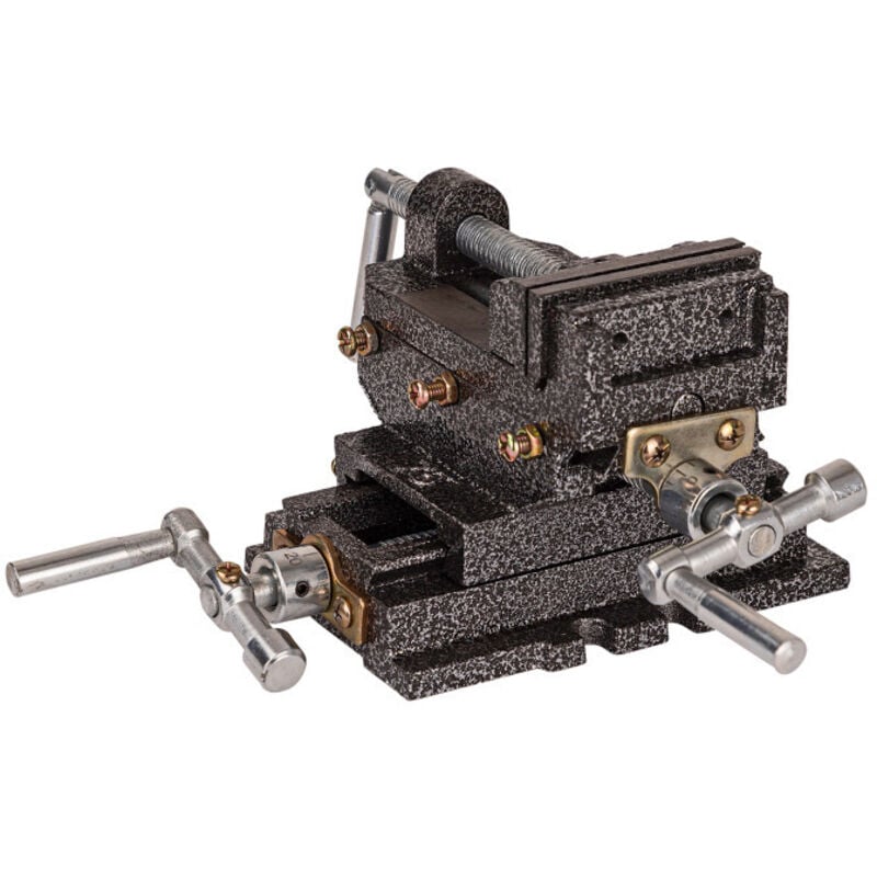 Dema - Etau de fraiseur 2 axes - Mâchoires de 75 mm