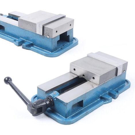 Étau de machine de précision avec table 160mm 6 pouces rotatif abaissement étau de machines de précision tournant fraiseuse de haute précision broyeur de précision