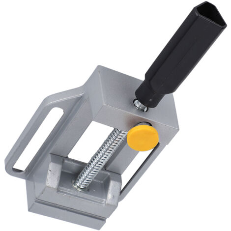 Étau de perçage en aluminium, serre-joint d'établi miniature à angle droit pour perçage précis