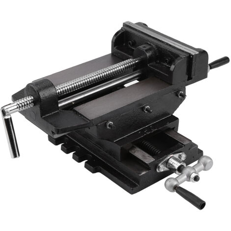 Étau de perceuse à colonne à chariot transversal de 15 cm (6 pouces) pour le fraisage des métaux, support de serrage pour établi