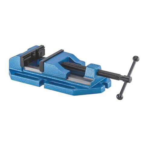 Étau de perceuse BOF, mâchoires arrière 135 mm, bas, stable, avec vis filetée