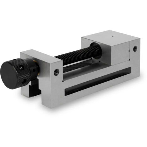 Étau de précision 73mm, force 100mm, hauteur mors 35mm, acier robuste atelier – EBERTH