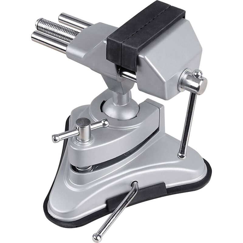 Basetech 1553063 Vice 70mm Jaw & Span Width Suction Foot Ball Joint