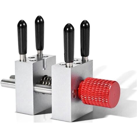 Étau de Précision Mini Banc Portable à Serrage Rapide Rouge