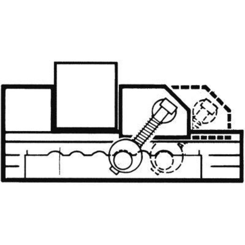 ROHM R&ouml;hm Serre-joint de pr&eacute;cision PL-S Micro Gr. 2 45 mm