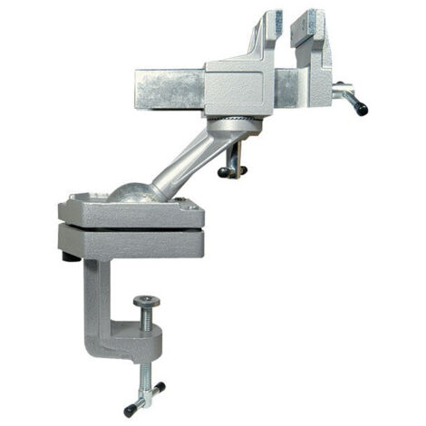 Étau de précision pour horlogerie, mâchoires de 46 mm, largeur de serrage 70 mm, bride de fixation