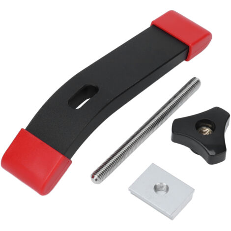 Étau de Scie à Bois Anodisé avec Pince en T pour Fixation et Guidage - Ensemble d'Outils Menuisier