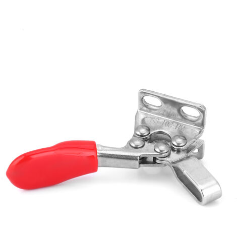 Étau de serrage rapide en acier inoxydable 304, capacité de serrage 280 kg, fixation horizontale