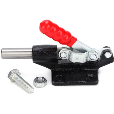Étau de Soudage Horizontal GH-304-CM, Serrage Rapide à Bascule pour Poussée et Traction, Outil Manuel