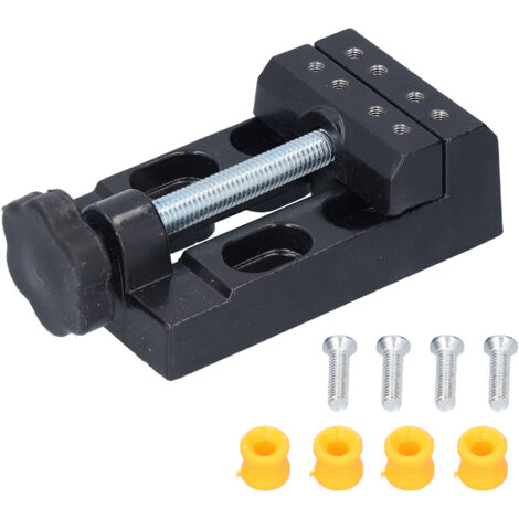 Étau de Table Mini pour Perceuse, Fixation Robuste, Compact et Portable, Installation Facile