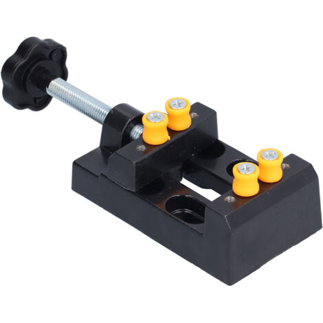 Étau de Table Mini pour Perceuse, Fixation Robuste, Compact et Portable, Installation Facile