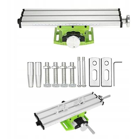 ÉTAU DE TABLE, PERCEUSE D'ÉTANCHÉITÉ, TABLE TRANSVERSALE POUR FRAISEUSE, RAINURE
