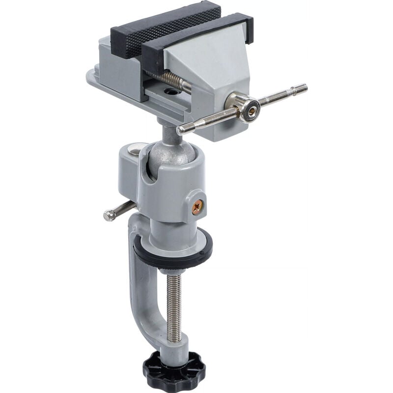 Etau de table pivotable inclinable machoires de 70 mm