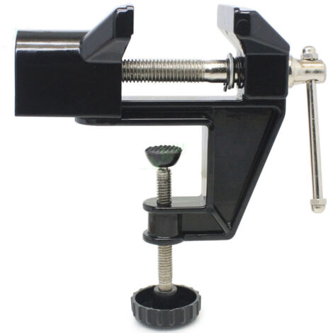 étau D'établi 50 Mm Pince De Table Fixe Base Pivotante