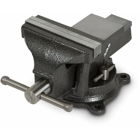 EBERTH /Ètau detabli avec enclume 150 mm Largeur de m/âchoire, 360/° Base tournante, Acier moul/é
