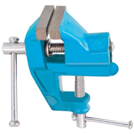 étau d'établi mega 25325 base rotative protections mâchoires