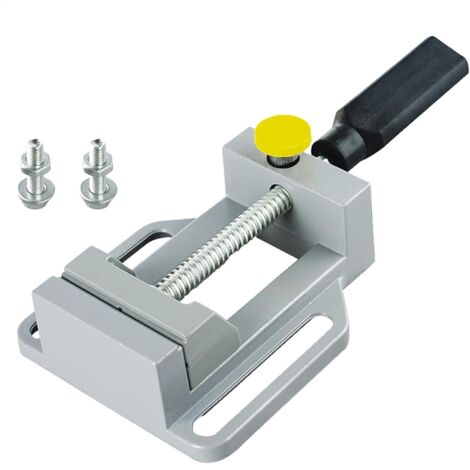Étau d'établi robuste, étau à pince, étau multifonction, outils de travail du bois, 23,8 x 11,6 x 4,5 cm pour établi, travail du bois et conduits de coupe, étau de table précis avec base stable