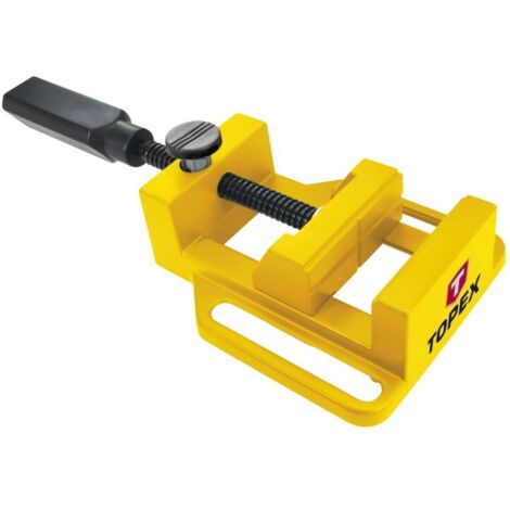 étau d'établi topex 07a306 verrouillage rapide angle réglable