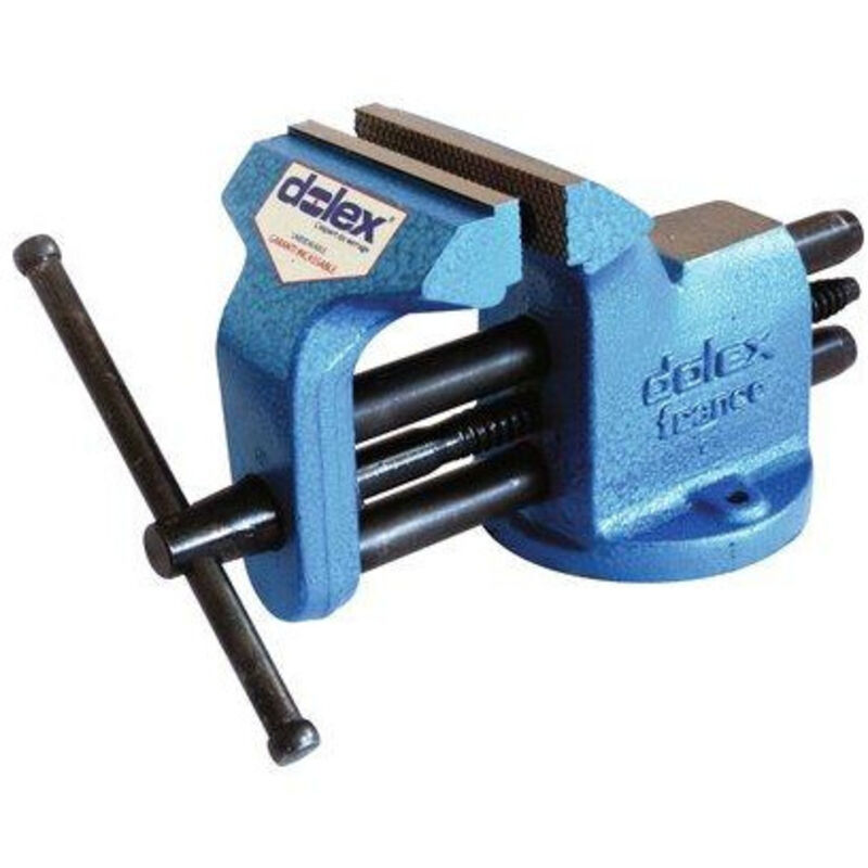 Tau d'établi double guidage - Capacité d'ouverture : 130 mm - Largeur de mors : 90 mm Dolex