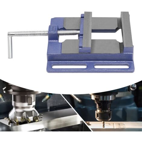 Étau pour machine 125mm Étau pour perceuse atelier