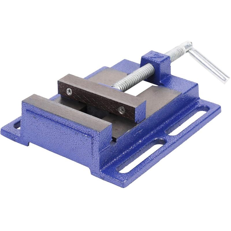 Tau pour Perceuse à Colonne 4' 100mm Pilier Banc Perceuse Étau pour l'Entretien des Machines de Fraisage d'Atelier npterbl