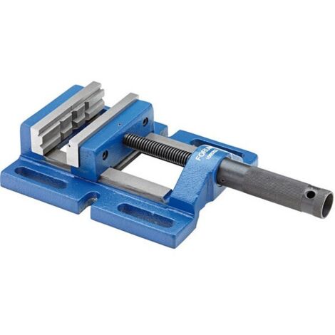 Etau pour perceuse à colonne – Largeur des mors 120 mm – Capacité de serrage 110 mm – Corps en fonte durable – Mors mobiles pour ajustement facile – Forum