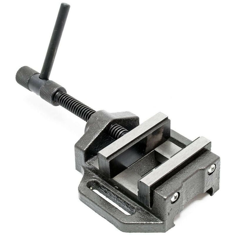 Wiltec - Etau pour perceuse, fraiseuse ou machine outil 75mm