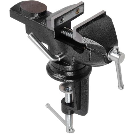 Étau rotatif à 360° avec une largeur de serrage de 50/6070/80 mm. Etau d'établi pour le travail du bois et la coupe 80mm