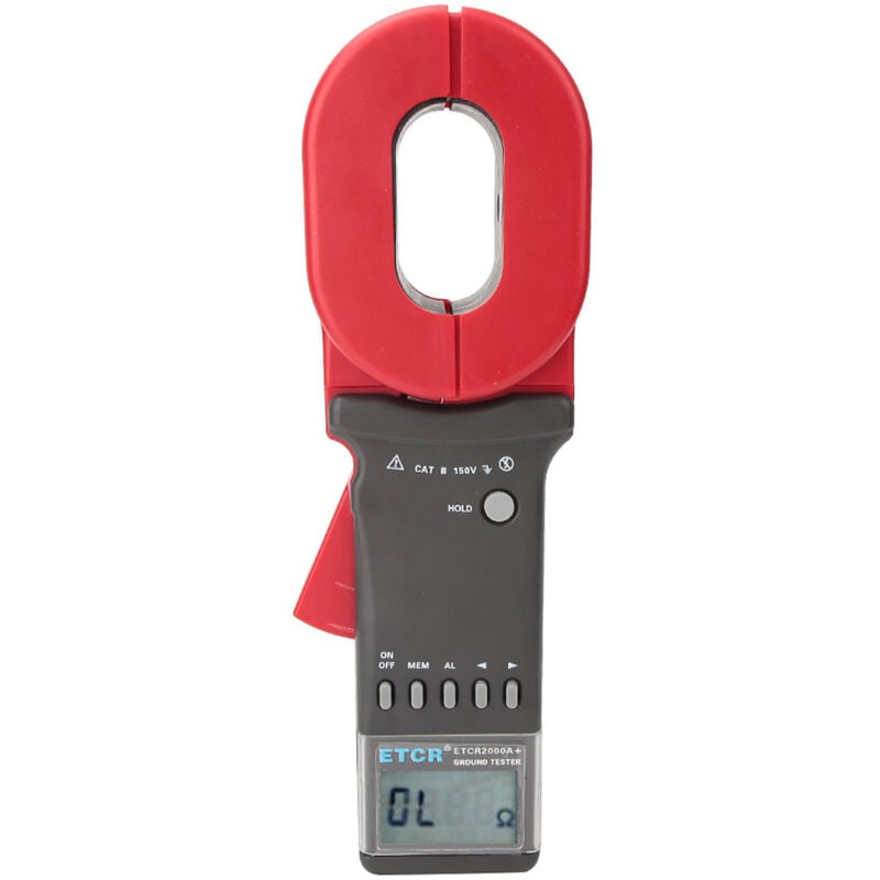 Zoternen - ETCR2000A+ Pince de mesure numérique pour tester la résistance de la terre avec écran lcd