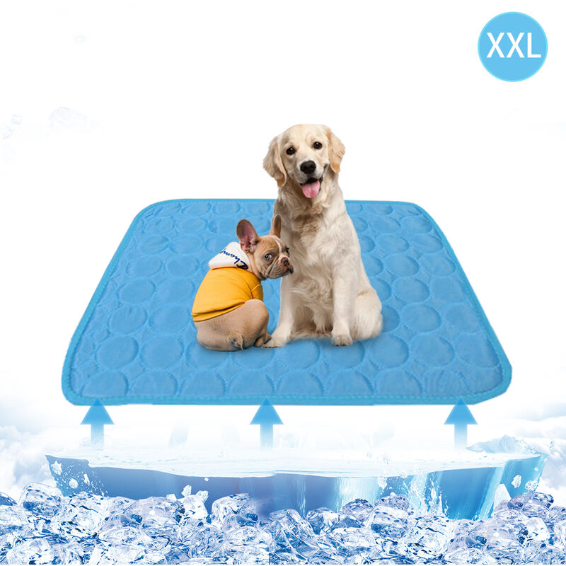 Ete De Refroidissement Mat Pet Respirant Pet Pad Washable Portable Pet Couverture De Refroidissement Pour Small Medium Large Pet Outdoor Usage