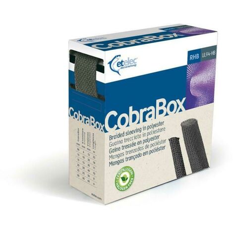 Etelec cobrabox  15 guaina trecciata dispenser cb2015