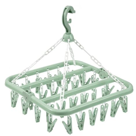 étendoir à chaussettes vert, étendoir à chaussettes, sèche-linge