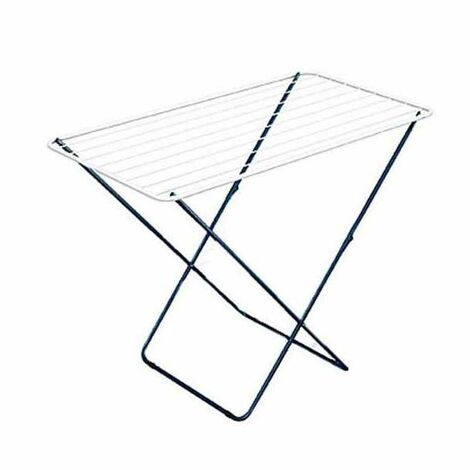 Étendoir à linge au sol en acier peint – Dimensions 105x55x93cm – Espace de séchage 11m – Poids léger 2kg – Fabrication italienne – Gimi